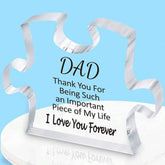 Acrylic Plaque Dad Small Puzzle